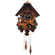 Eastar EC518 Ağaç Guguklu ve Balerinli Duvar Saati